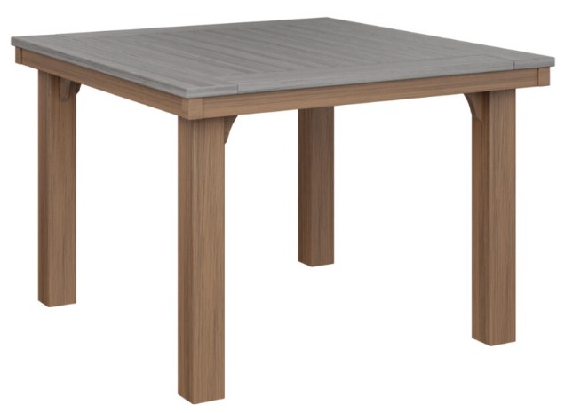 Berlin Gardens Homestead 44" Square Dining Height Table (Natural Finish)